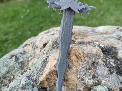 Root Short Sword  3D print model