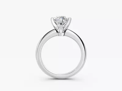 ZKR012 ENGAGEMENT RING 3D print model