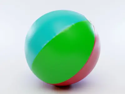 Beach Ball 3D model order