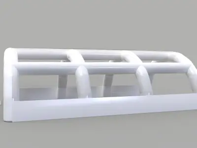 Inflatable Tent - Exhibition Hall 3D model