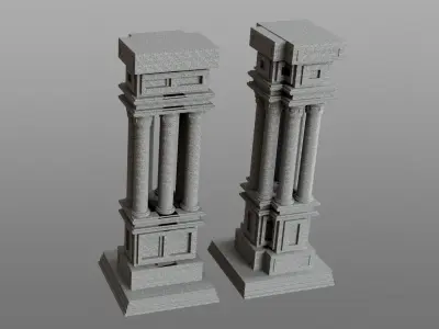 Pillar 2 3D model