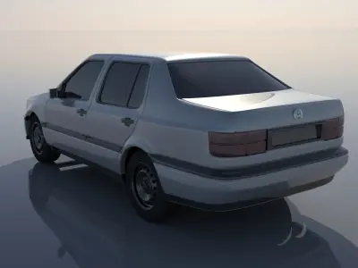 Volkswagen Vento 1993 3D print model