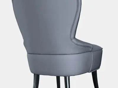 REMSTA Armchair 3 Low-poly 3D model