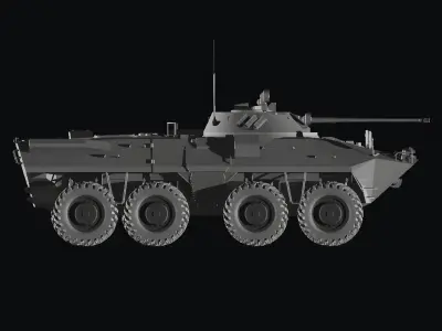 Btr90 8x8 ifv 3D print model