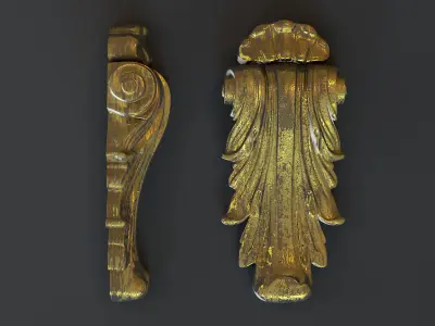 3D Console Classic model Low-poly 3D model