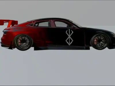 AUDI Q TRON skin from Berserk  3D model