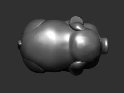 baby pig 3D print model
