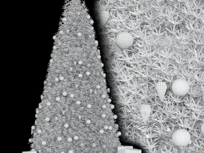 Christmas Tree 3D model 20