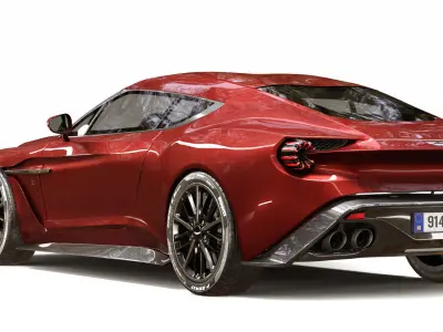 Aston Martin Vanquish Zagato 3D model