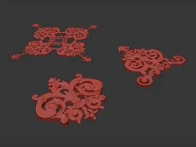 Trim Ornament 40 3D model