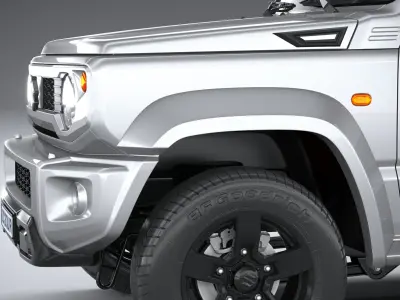 Suzuki Jimny 4style 2024 3D model