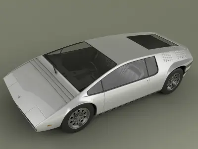 Bizzarini Manta Concept 3D model