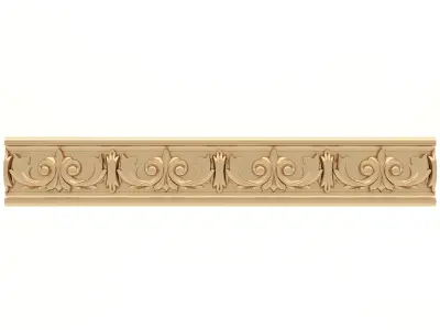 Ceiling Molding 2 - For CNC and Interior 3D model
