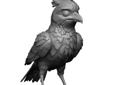 bird pendant  3D print model