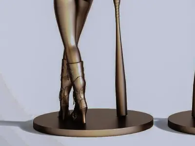 Decoration Ugly DC Sculpture 3D model