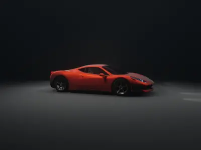458 Italia 2013 3D model