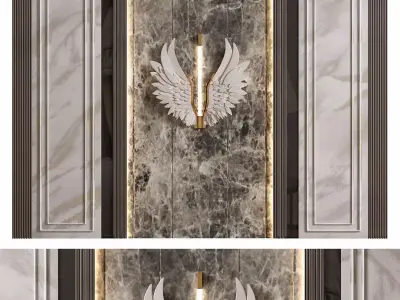 Panel by Pinterest 3D model purchase