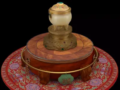 Chinese treasure bowel  3D model