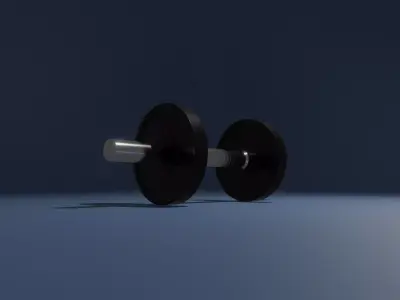 A Dumbbell Model 3D model