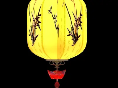 Chinese Red Lantern 3D model
