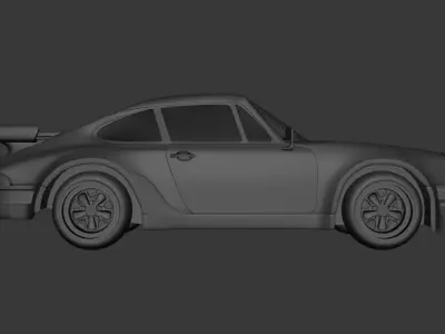 Porsche 911 Turbo 930  3D model