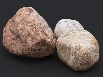 Stone XVIII 3D model