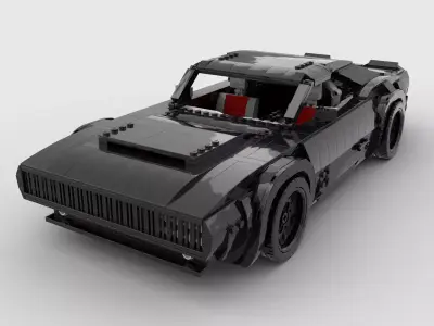 LEGO TOY sports car racing car sedan car 3D model