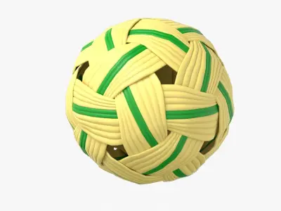 Rattan Ball 3D model