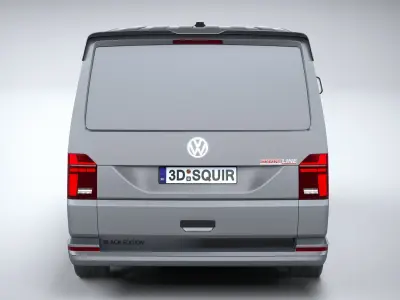 Volkswagen Transporter T6 1 SportLine 2022 3D model