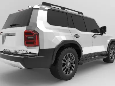 Toyota Land Cruiser 250 Prado  2024 3D model