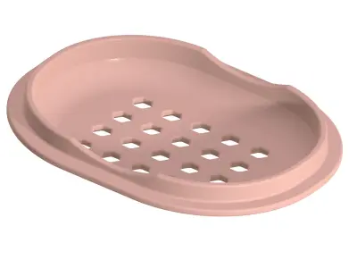 Exquisite Soap Dish 3D print model