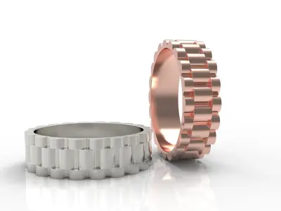 Rolls ring width 6 mm 3D print model