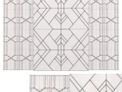 Panel    3D model