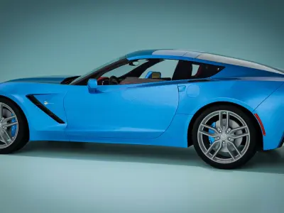 Chevrolet Corvette 3D Model 3D model