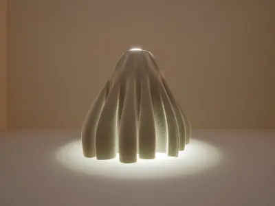 Fabric Lamp 3D print model purchase