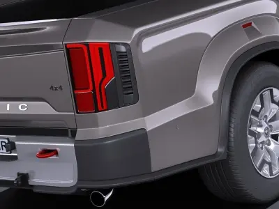 Generic Pickup 2017 NoName 3D model