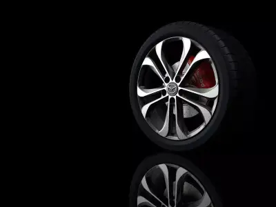 Complete wheel R19 3D print model