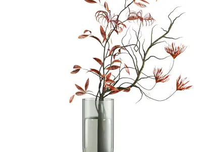 bouquet set 3D model