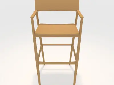 Bar Stool 9 3D model