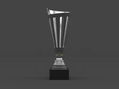 Trophy Cup 3D model 20