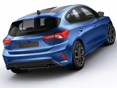 Focus 2019 ST-line 3D model