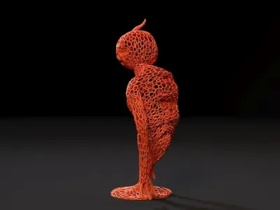 Pumpkin Monster 3D print model