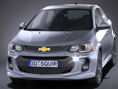 Chevrolet Sonic Sedan 2017 3D model