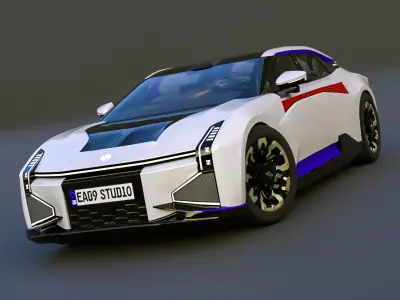 2024 Hiphi z 3D model