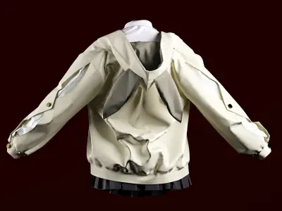 Rabbit coat model 3D model