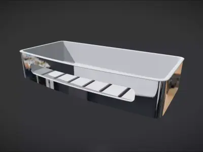 Bathroom Wall Shelf 3D model