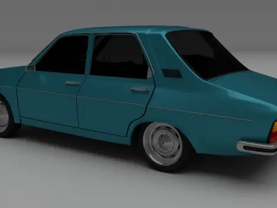 Dacia 1300 Renault 12 3D model
