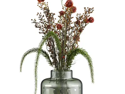 bouquet 3D model 2