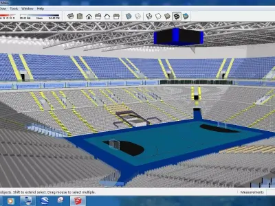 Stadium SKP 11 3D model