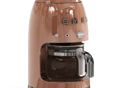 SMEG Drip Coffee Machine 3D model